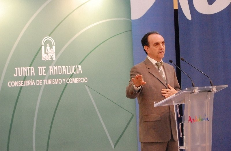 El consejero andaluz de Turismo y Comercio, Rafael Rodríguez.