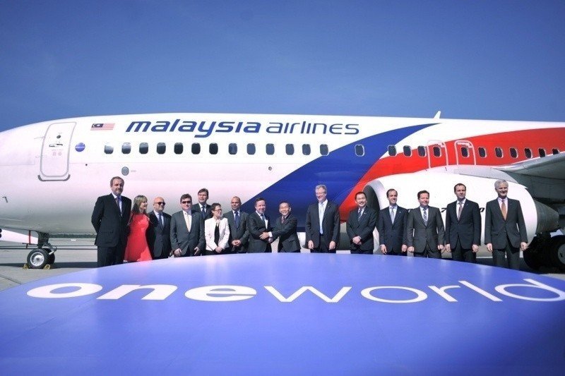 Malaysia Airlines, nueva socia de oneworld