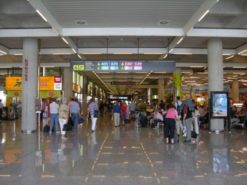 Aeropuerto de Palma de Mallorca.