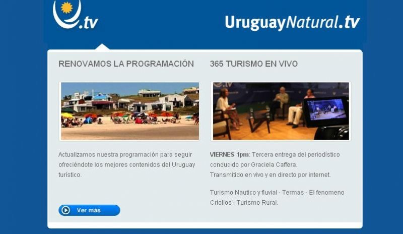Canal Uruguay Natural TV recibe visitantes de unos 80 países