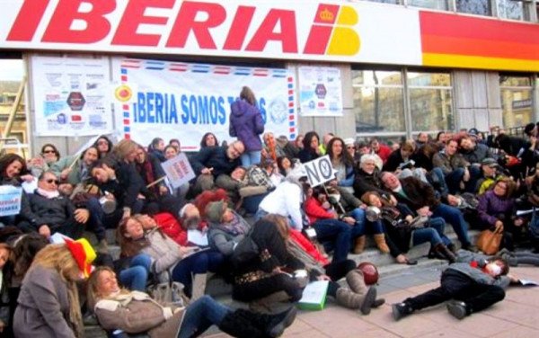 Sindicatos de Iberia califican el ERE de 'fraude' y piden la mediación ...