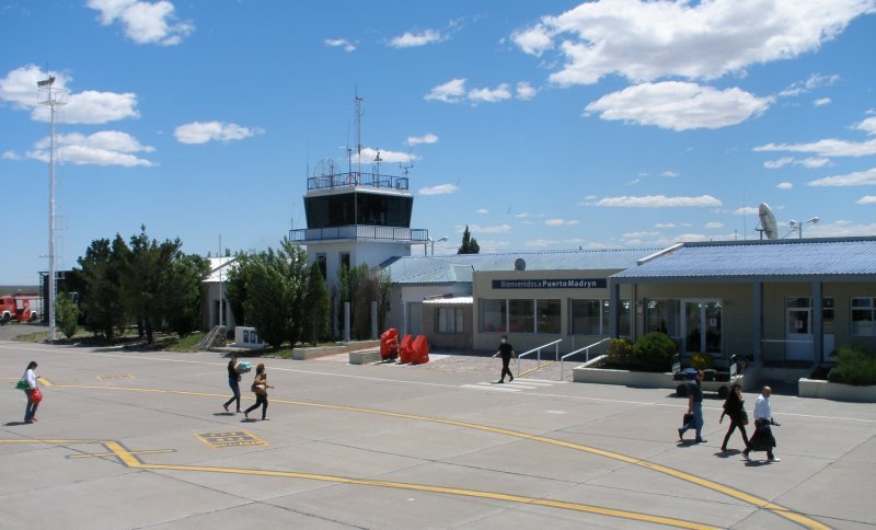 Puerto Madryn recibirá los vuelos programados para el aeropuerto de Trelew