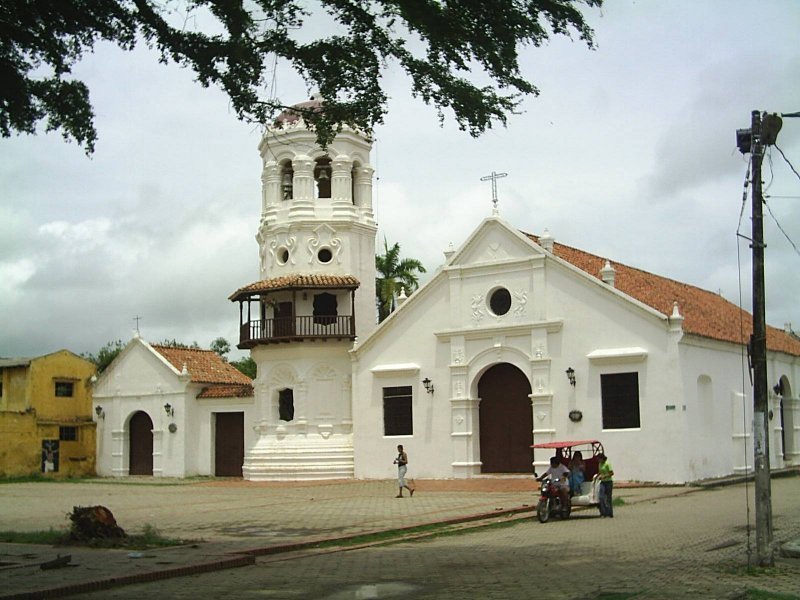 Iglesia de Santa Bárbara en Santa Cruz de Mompox