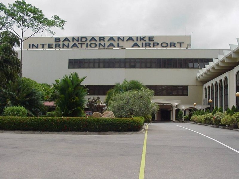Aeropuerto internacional de Bandaranaike en Sri Lanka