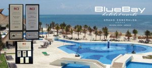BlueBay Grand Esmeralda, reconocido con el distintivo RCI Gold Crown Resort