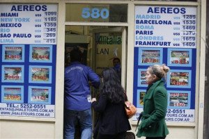 Banco Central realiza inspecciones en agencias de viajes de Argentina