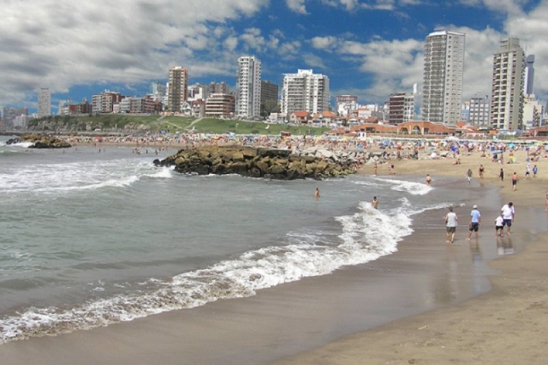 En Mar del Plata y la costa atlántica el buen tiempo acompañó a los turistas