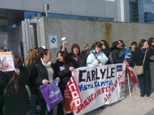 Trabajadores de Orizonia presionan a Carlyle
