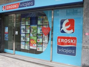 Viajes Eroski ingresó 184,5 M €, un 12% menos