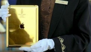 Un hotel de lujo de Dubai entrega a sus huéspedes un iPad de oro