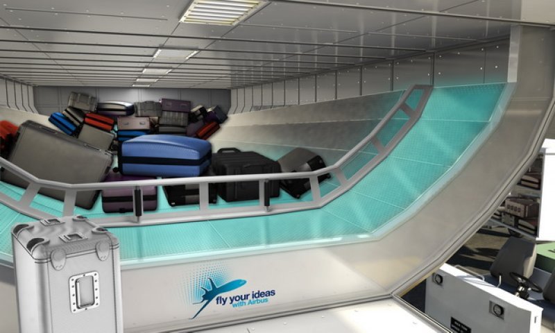 Proyecto del equipo brasileño para mover equipaje y carga mediante un sistema de aire