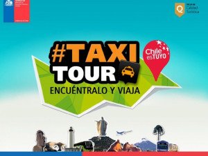 Chile lanza original promoción: viajes flash gratis con el "TaxiTour"