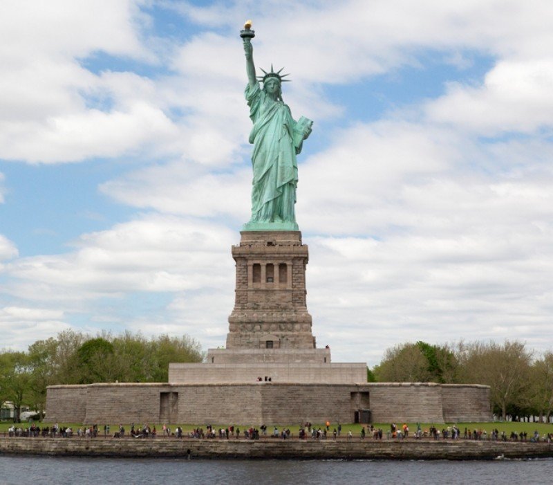 Estatua de la Libertad, en Nueva York.