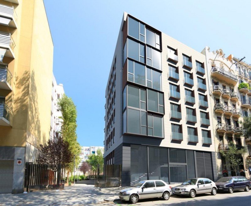 El segundo Axel Hotels de Barcelona es un edificio de nueva construcción que albergará 88 habitaciones.
