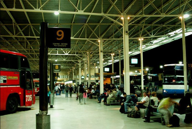 En la terminal de La Plata se registró el mayor número de infracciones. 