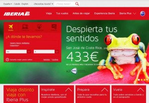 Iberia pospone la venta del primer social flight tras el colapso de su web