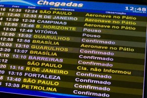 El personal de tierra de 63 aeropuertos de Brasil convoca huelga para este miércoles