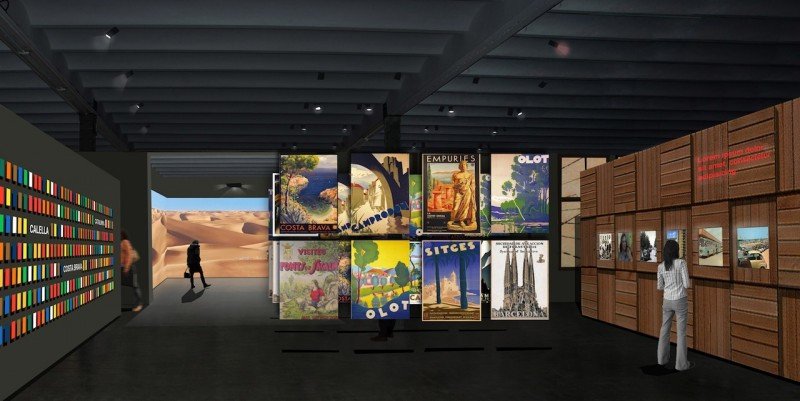 Recreación virtual del futuro Museo del Turismo de Calella.