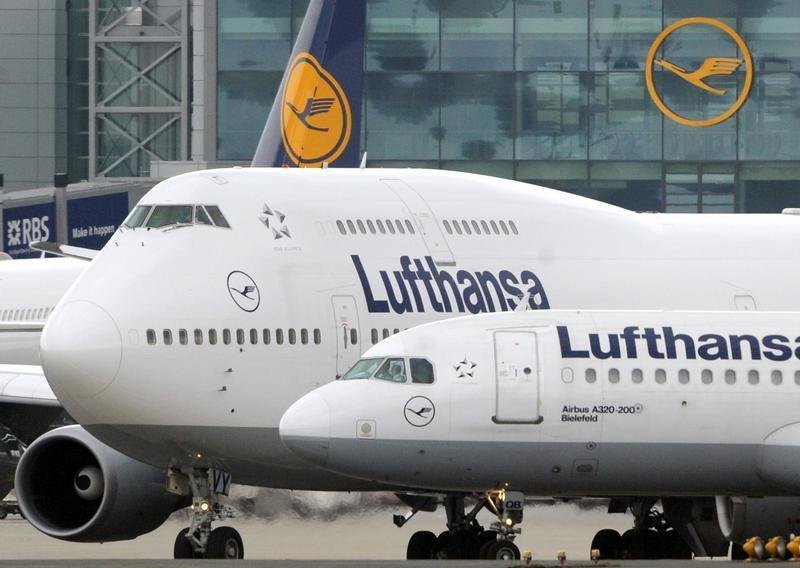 Lufthansa redujo en un 0,2% el total de pasajeros transportados.