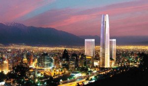 Complejo chileno Costanera Center ya tiene el mirador más alto de Sudamérica