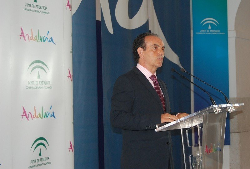 El consejero andaluz de Turismo y Comercio, Rafael Rodríguez.