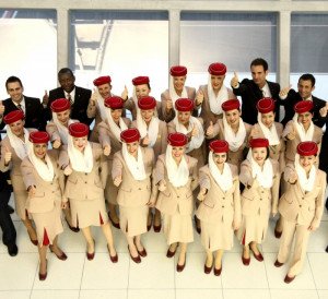 Emirates seleccionará tripulantes de cabina en Sevilla, Oviedo y Bilbao