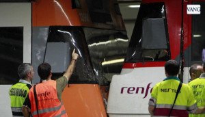 Un choque de trenes en Barcelona deja 22 lesionados