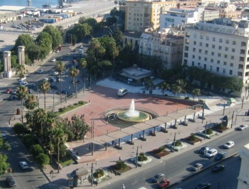 Plaza de la Marina, Málaga.