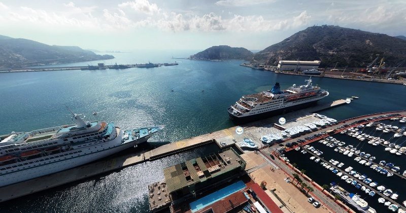 Terminal de cruceros de Cartagena, la más activa de Colombia
