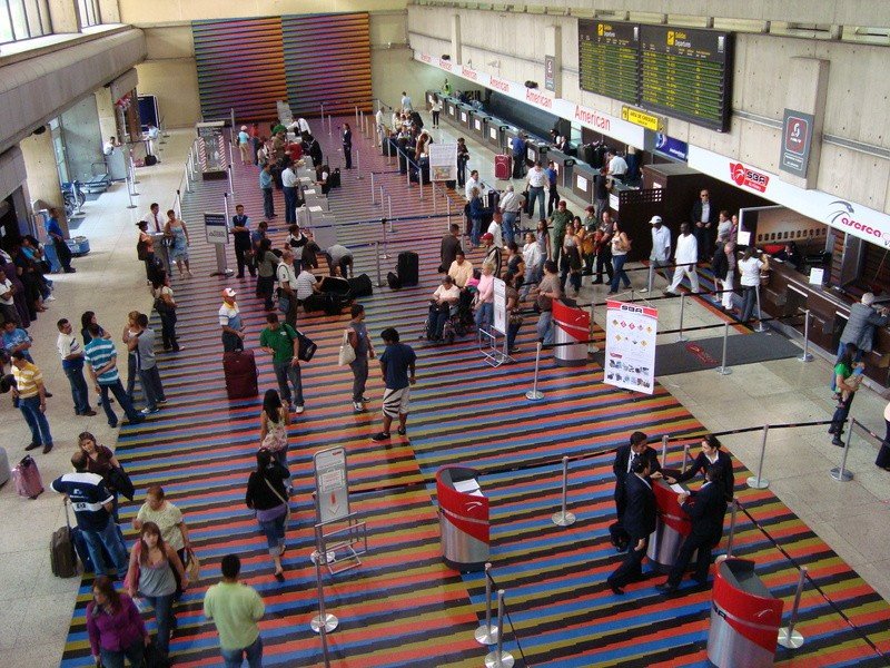 Aeropuerto de Maiquetía.