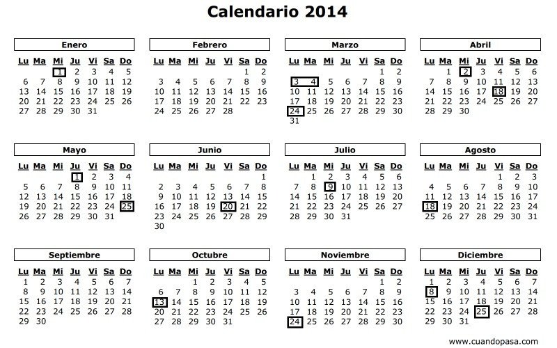 Calendario provisorio, resta definir feriados turísticos.