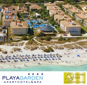 Playa Garden Hotel & Spa recibe la certificación Travelife Gold 
