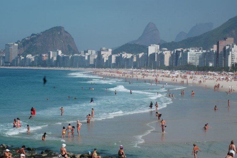 Playa de Copacabana.