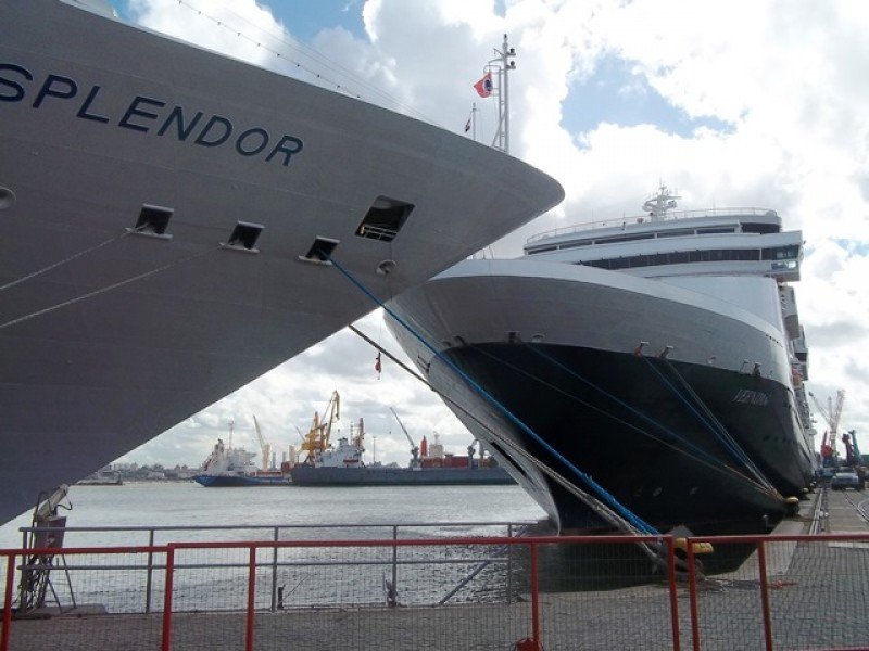 Uruguay espera entre 235 y 240 escalas de cruceros esta temporada.