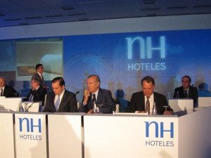 Bankia pone a la venta su participación del 12,6% en NH Hoteles