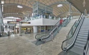 Google permite ver el interior de aeropuertos e intercambiadores con Street View