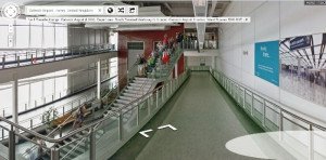 Google Street View permite ver panorámicas de aeropuertos y estaciones de tren