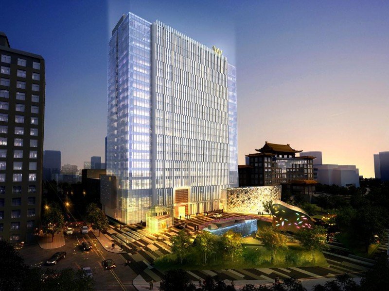 El hotel W Beijing abrirá sus puertas en 2014.