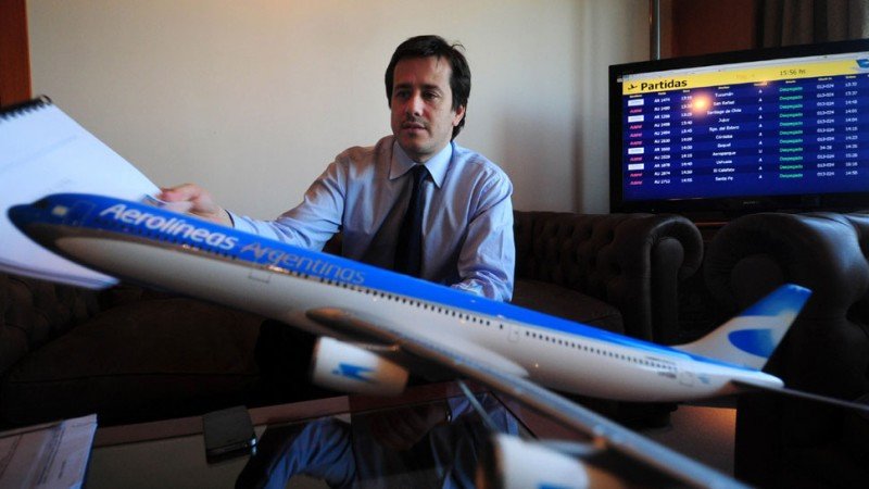 Mariano Recalde, presidente de Aerolíneas Argentinas.