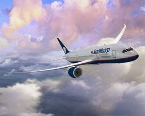 Nuevas rutas y el B787 impulsan el tráfico internacional de Aeroméxico