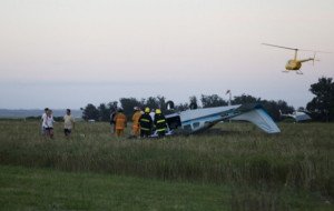 Seis heridos en aterrizaje de emergencia de avioneta en Punta del Este