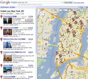 Google Maps mostrará el interior de los hoteles