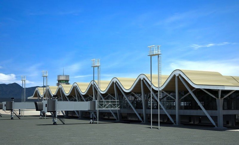 El nuevo terminal del aeropuerto de Calama fue licitado por US$ 32 millones.