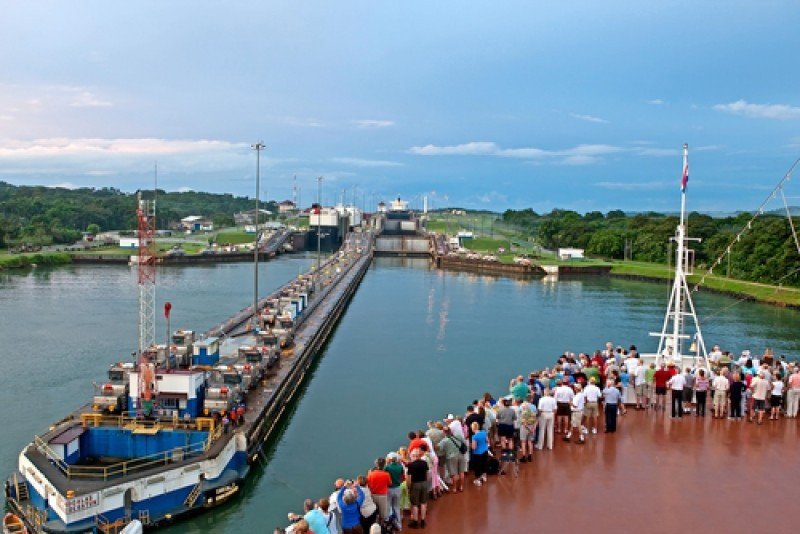 El Canal de Panamá es una de las principales atracciones turísticas del país. #shu#
