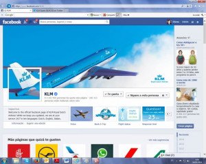 KLM lanza el pago online a través de las redes sociales