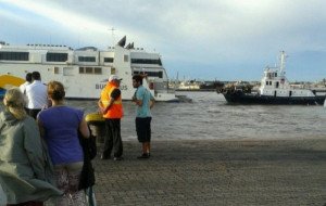 Reparan en Buenos Aires el barco Francisco Papa tras accidente en Montevideo