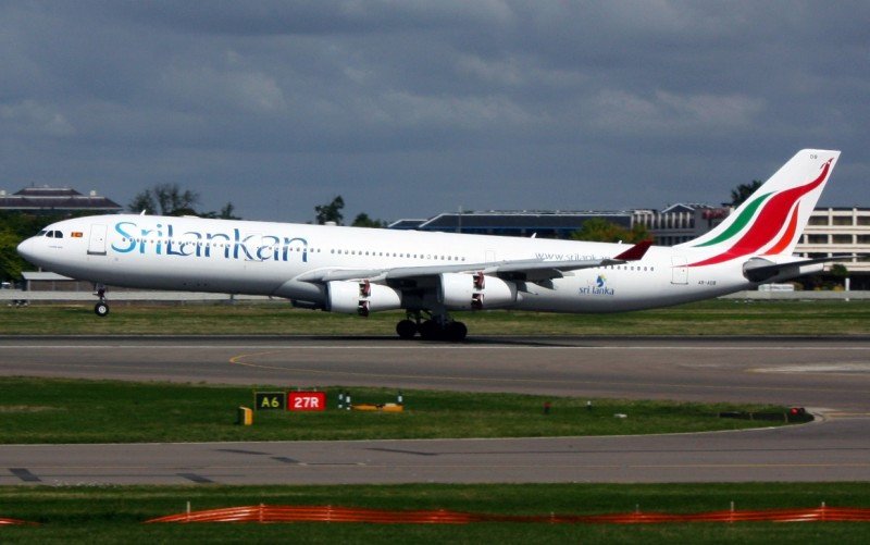 Uno de los A330-300 de la flota de SriLankan Airlines, nueva socia de Oneworld a partir del 1 de mayo próximo.