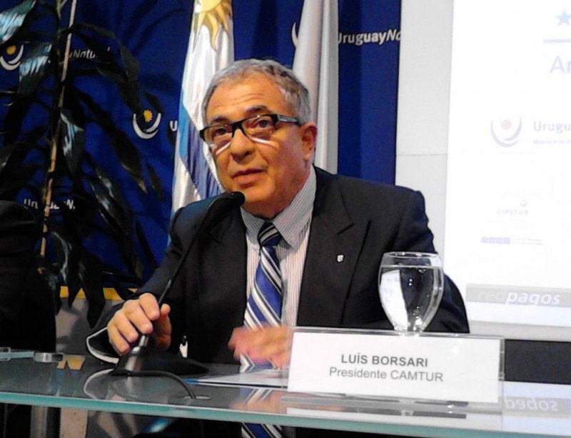Luis Borsari, presidente de la Cámara Uruguaya de Turismo.
