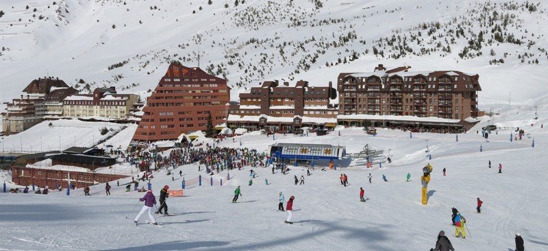 Estación de esquí de Astún, en el Pirineo aragonés.