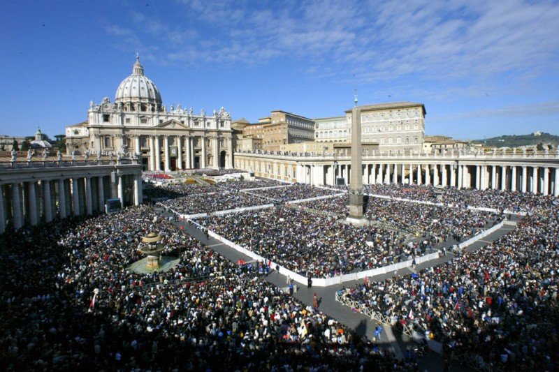 Cerca de 3 millones de personas visitarán Roma por la canonización de dos Papas.